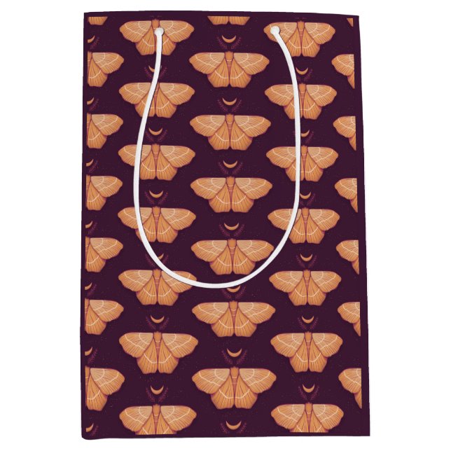 Sac Cadeau Moyen Magie de minuit : Bouche de nuit (Devant)