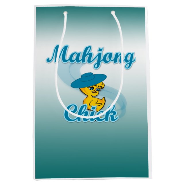Sac Cadeau Moyen Mahjong chick #3 (Devant)