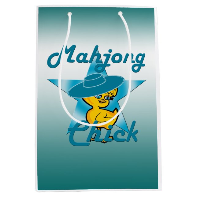 Sac Cadeau Moyen Mahjong Chick #7 (Devant)