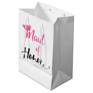 Sac Cadeau Moyen "Maid of Honor"