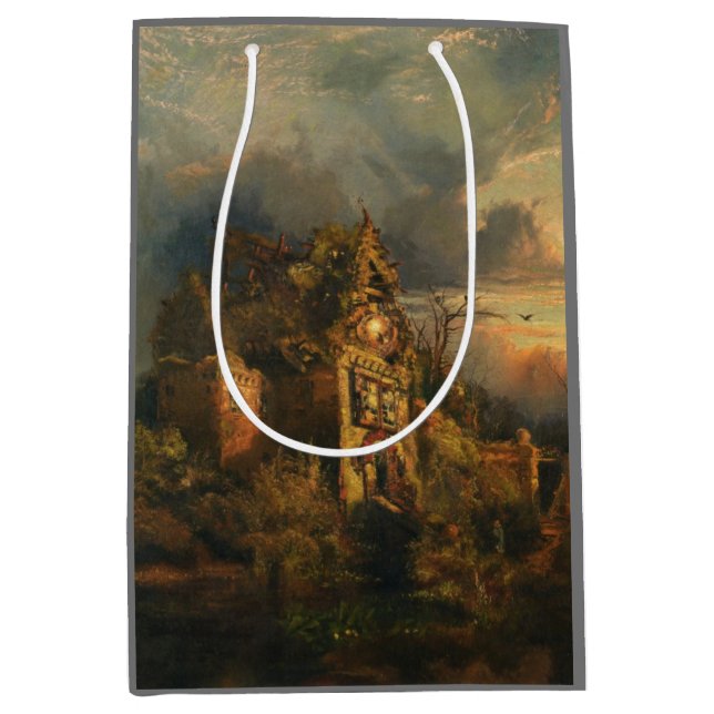 Sac Cadeau Moyen Maison haunted (Devant)