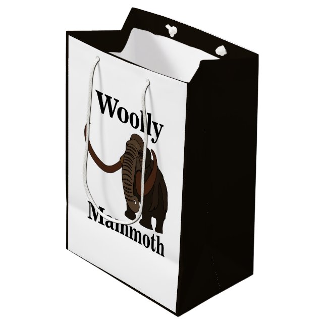 Sac Cadeau Moyen Mammoth laineux (Devant Angle)