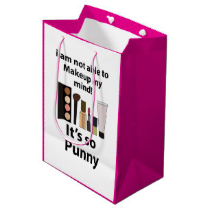 Sac Cadeau Moyen Maquillage amusant de jeu de mot