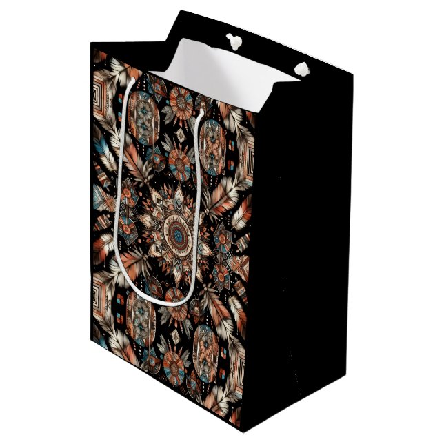 Sac Cadeau Moyen Marcheur de l'esprit (Devant Angle)