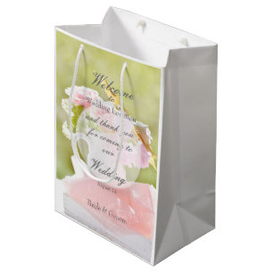 Sac Cadeau Moyen Mariage de bouquet Fleur de Printemps frais