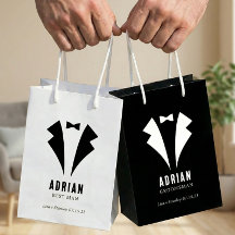 Mariage Minimaliste Meilleur Témoin Nom Blanc