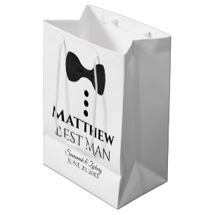 Sac Cadeau Moyen Meilleur Man Wedding Venin