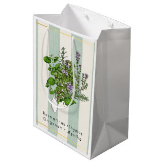 Sac Cadeau Moyen Mélange de jardin d'herbes botaniques - Art culina