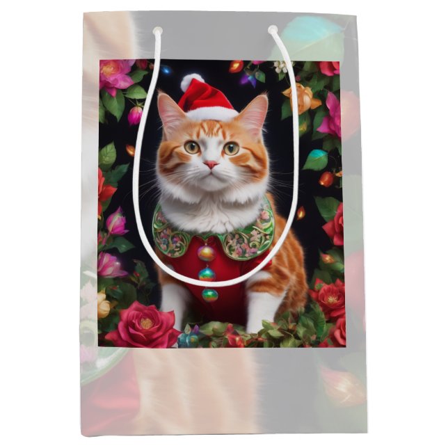 Sac Cadeau Moyen Meowy (Devant)