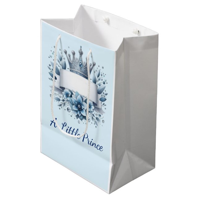 Sac Cadeau Moyen Merci d'être venu ! (Devant Angle)