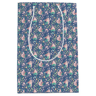Sac Cadeau Moyen Mermaid mère fille Bonding Ocean Dark Version