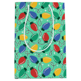 Sac Cadeau Moyen Merry & Bright Lights 