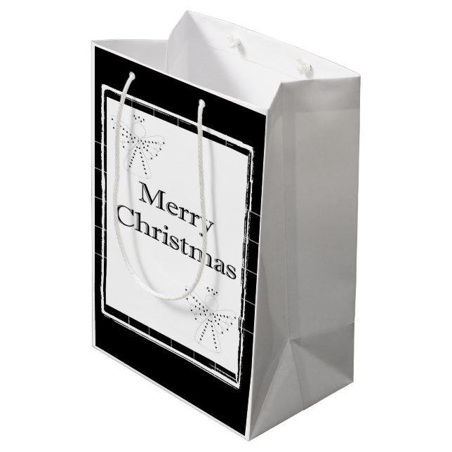 Sac Cadeau Moyen Merry Christmas Gift Bags (Dos Angle)