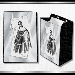 Sac Cadeau Moyen Mode Luxueuse pour les 30 ans de naissance