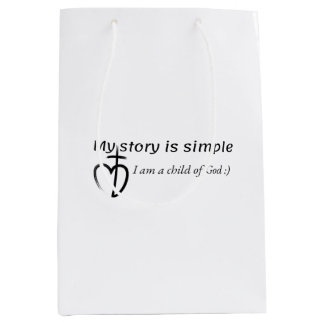 Sac Cadeau Moyen Mon histoire est simple