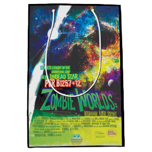 Sac Cadeau Moyen Monde de zombies Halloween Galaxie d'Horreurs