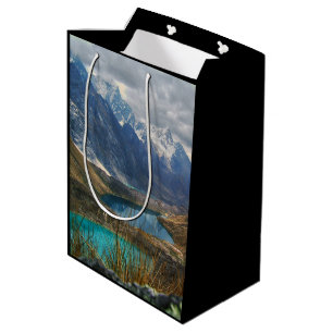 Sac Cadeau Moyen Montagnes alpines pittoresques photo