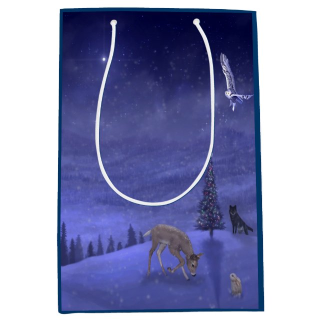 Sac Cadeau Moyen Montre de nuit (Devant)