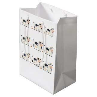 Sac Cadeau Moyen “Moody Cow” Wrapping Paper 