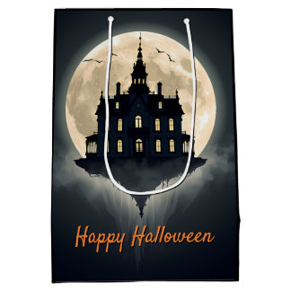 Sac Cadeau Moyen Moonlit Manor Halloween