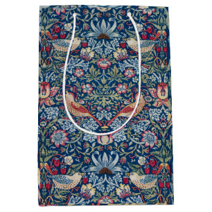 Sac Cadeau Moyen Morris - Vintage fraise Thief motif floral