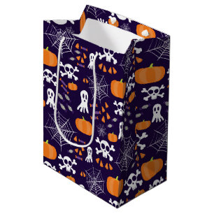 Sac Cadeau Moyen Motif amusant d'Halloween