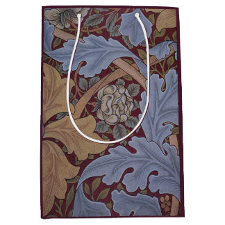 Sac Cadeau Moyen Motif de feuille d'acanthe de St. James par Willia