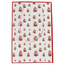 Motif de Noël - Cute rouge renard couturier motif