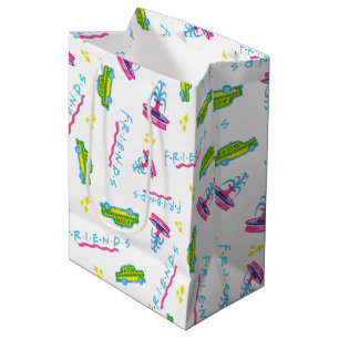 Sac Cadeau Moyen Motif de taxi et de fontaine d'eau pour AMIS™