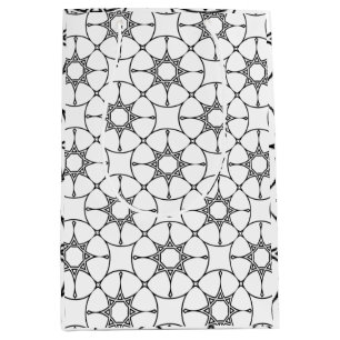 Sac Cadeau Moyen Motif géométrique islamique  Dessin arabe Mignon  