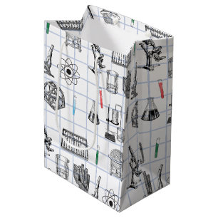 Sac Cadeau Moyen Motif scientifique en chimie scientifique