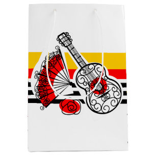 Sac Cadeau Moyen Moyenne de la bande classique des Souvenirs espagn