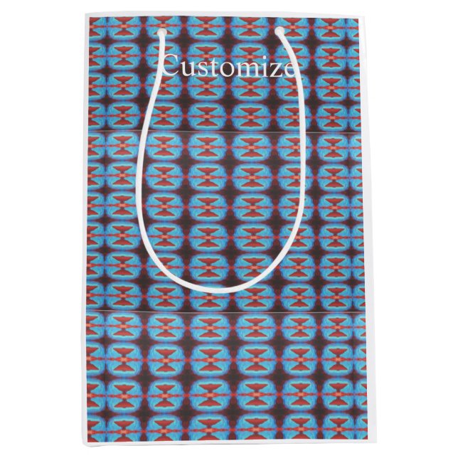 Sac Cadeau Moyen Navajo rochers rouges Thunder_Cove (Devant)