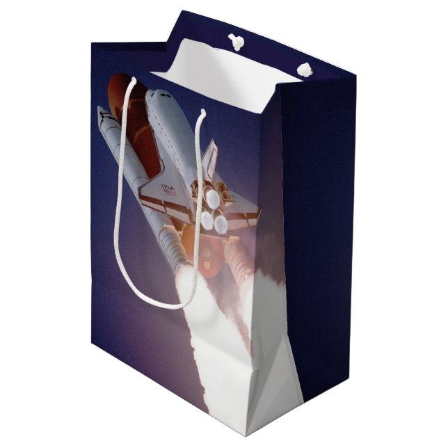 Sac Cadeau Moyen Navette spatiale (Devant Angle)