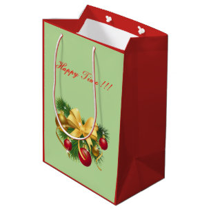Sac Cadeau Moyen Noël