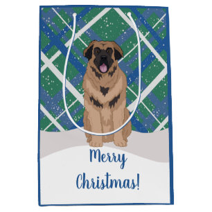 Sac Cadeau Moyen Noël Leonberger
