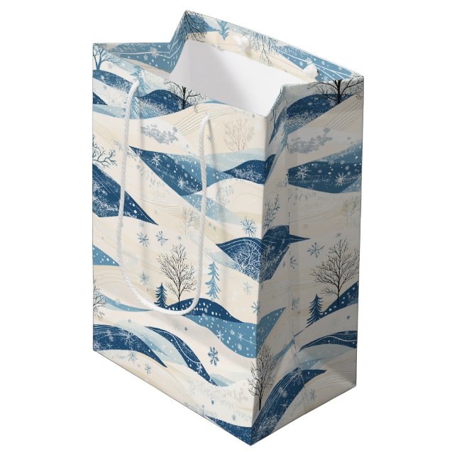 Sac Cadeau Moyen Noelivio (Devant Angle)