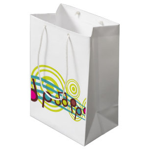 Sac Cadeau Moyen Notes musicales