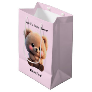 Sac Cadeau Moyen Nous pouvons Bearly Wait Baby shower ours en peluc