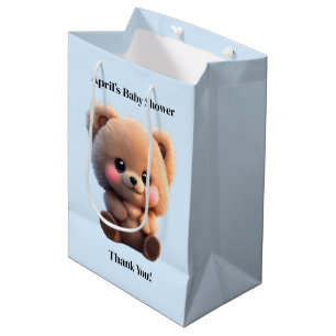 Sac Cadeau Moyen Nous pouvons Bearly Wait Baby shower ours en peluc