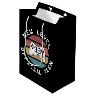 Sac Cadeau Moyen Nouveau niveau 13 Ado officiel - Geeky Nerdy Anniv