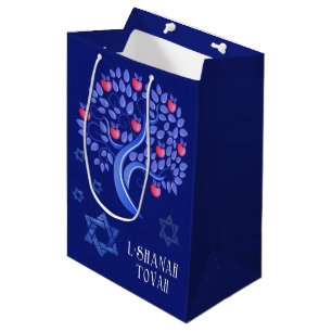Sac Cadeau Moyen Nouvel An juif Sacs-cadeaux Rosh Hashanah