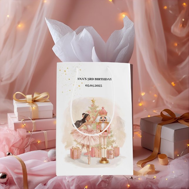 Sac Cadeau Moyen Nutcracker Ballerina Birthday Gift (Créateur téléchargé)
