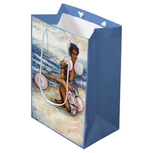 Sac Cadeau Moyen Obsédés par la conquête de l'impossible (Devant Angle)