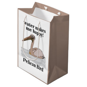 Sac Cadeau Moyen Oiseau pélican