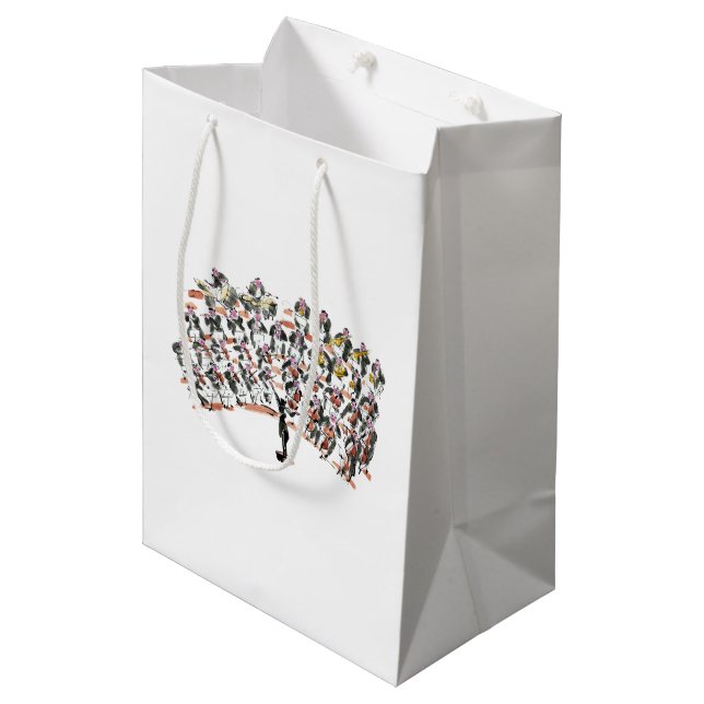 Sac Cadeau Moyen Orchestra (Devant Angle)
