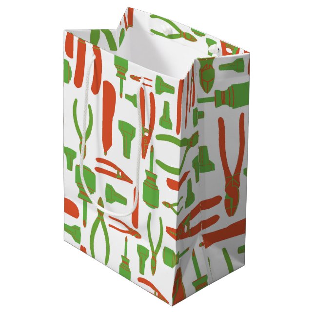 Sac Cadeau Moyen Outils électriques du commerce (Devant Angle)