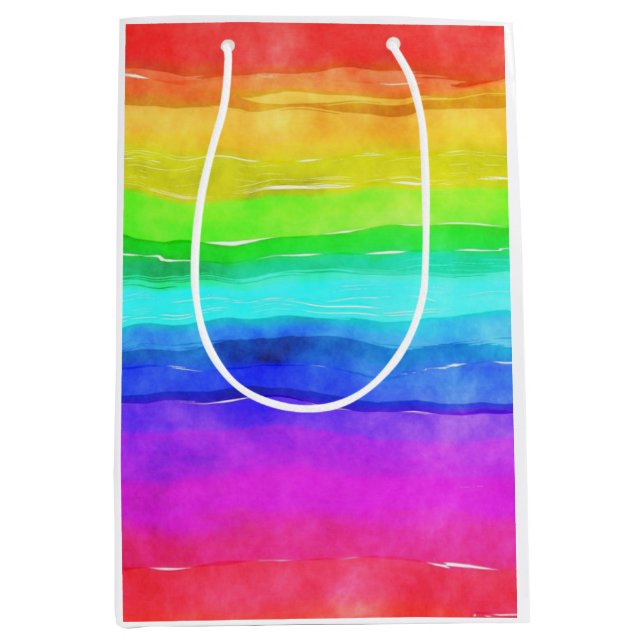 Sac Cadeau Moyen Painted Rainbow (Devant)