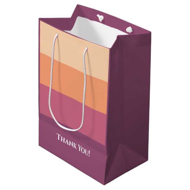 Sac Cadeau Moyen Palette de récolte (Devant Angle)