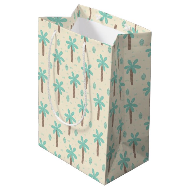 Sac Cadeau Moyen Palm Tree Grove (Dos Angle)